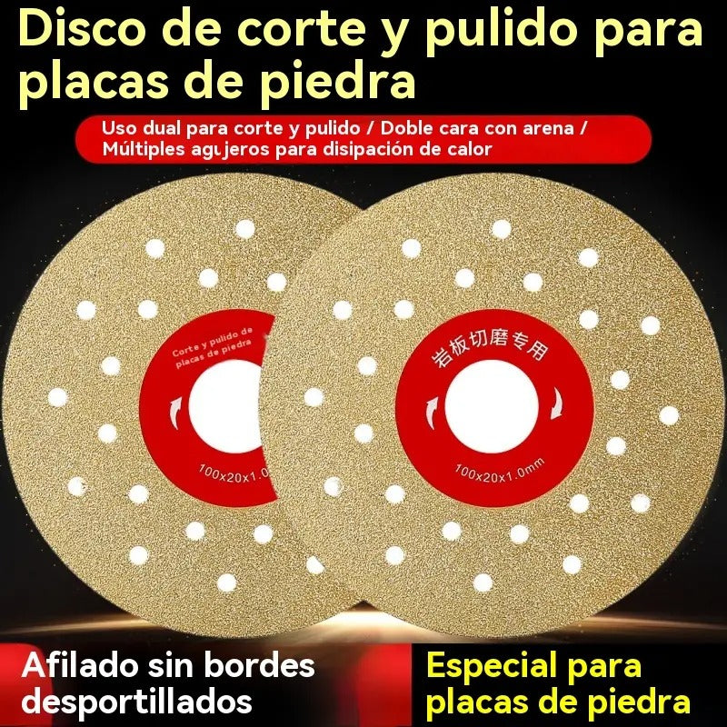 Disco De Corte y Pulido Para Placas De Piedra