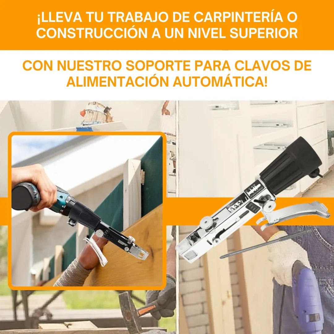Soporte para Clavos Alimentación Automática
